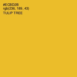 #ECBD2B - Tulip Tree Color Image