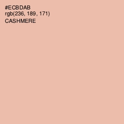 #ECBDAB - Cashmere Color Image