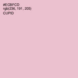 #ECBFCD - Cupid Color Image