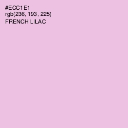 #ECC1E1 - French Lilac Color Image