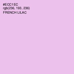 #ECC1EC - French Lilac Color Image