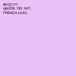 #ECC1F7 - French Lilac Color Image