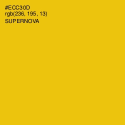 #ECC30D - Supernova Color Image