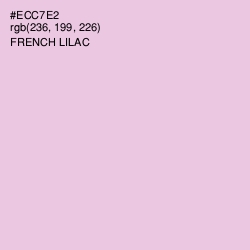 #ECC7E2 - French Lilac Color Image