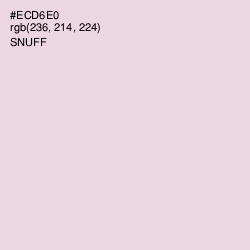 #ECD6E0 - Snuff Color Image