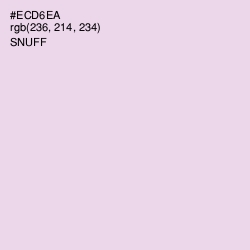 #ECD6EA - Snuff Color Image