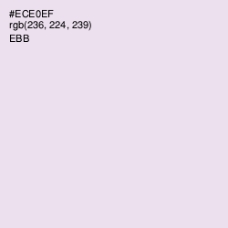 #ECE0EF - Ebb Color Image