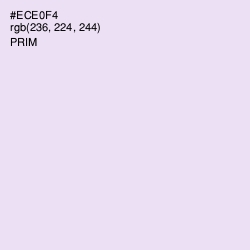 #ECE0F4 - Prim Color Image