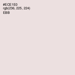 #ECE1E0 - Ebb Color Image
