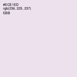 #ECE1ED - Ebb Color Image