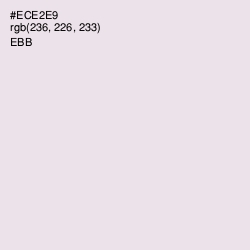 #ECE2E9 - Ebb Color Image