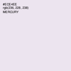 #ECE4EE - Mercury Color Image