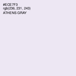 #ECE7F3 - Athens Gray Color Image