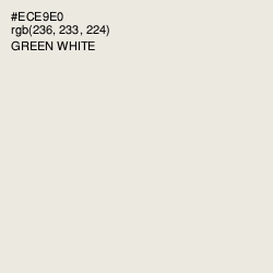 #ECE9E0 - Green White Color Image