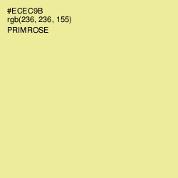 #ECEC9B - Primrose Color Image