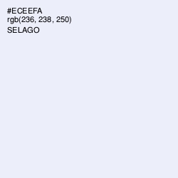 #ECEEFA - Selago Color Image