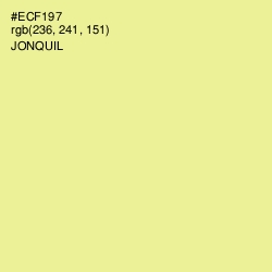 #ECF197 - Jonquil Color Image