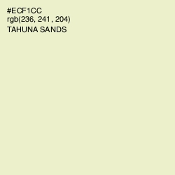 #ECF1CC - Tahuna Sands Color Image