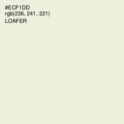 #ECF1DD - Loafer Color Image