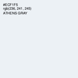 #ECF1F5 - Athens Gray Color Image