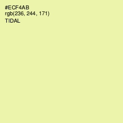 #ECF4AB - Tidal Color Image