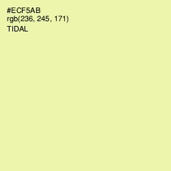 #ECF5AB - Tidal Color Image