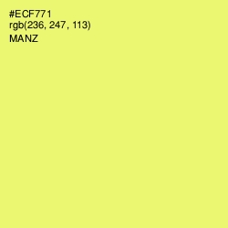 #ECF771 - Manz Color Image