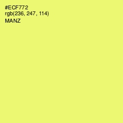 #ECF772 - Manz Color Image