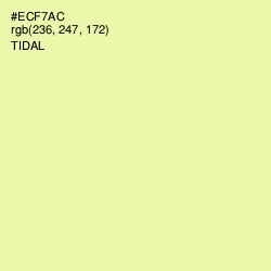 #ECF7AC - Tidal Color Image