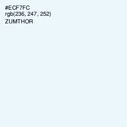 #ECF7FC - Zumthor Color Image