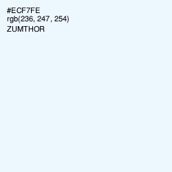 #ECF7FE - Zumthor Color Image