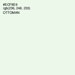 #ECF8E9 - Ottoman Color Image