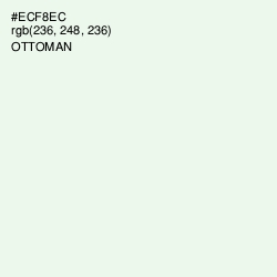#ECF8EC - Ottoman Color Image