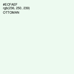 #ECFAEF - Ottoman Color Image