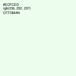 #ECFCED - Ottoman Color Image