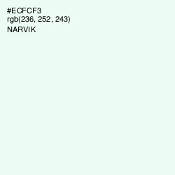 #ECFCF3 - Narvik Color Image