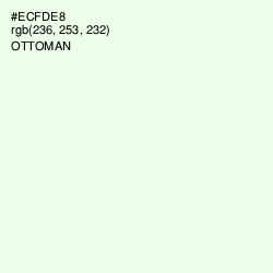 #ECFDE8 - Ottoman Color Image
