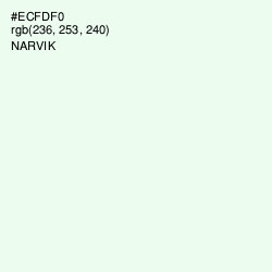 #ECFDF0 - Narvik Color Image
