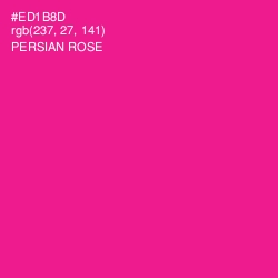 #ED1B8D - Persian Rose Color Image