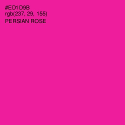 #ED1D9B - Persian Rose Color Image