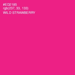 #ED2185 - Wild Strawberry Color Image