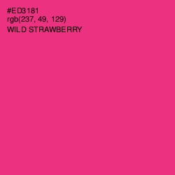 #ED3181 - Wild Strawberry Color Image