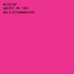 #ED318F - Wild Strawberry Color Image