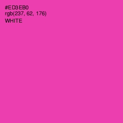 #ED3EB0 - Persian Rose Color Image