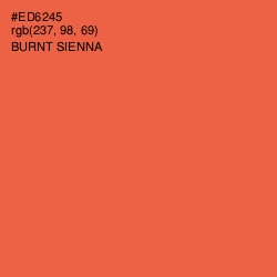 #ED6245 - Burnt Sienna Color Image