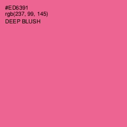 #ED6391 - Deep Blush Color Image