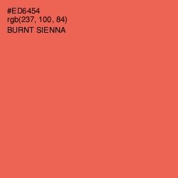 #ED6454 - Burnt Sienna Color Image