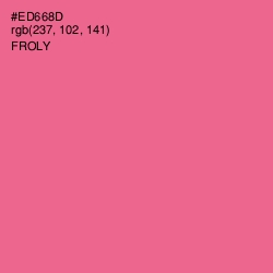 #ED668D - Froly Color Image