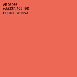 #ED6956 - Burnt Sienna Color Image