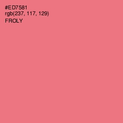 #ED7581 - Froly Color Image